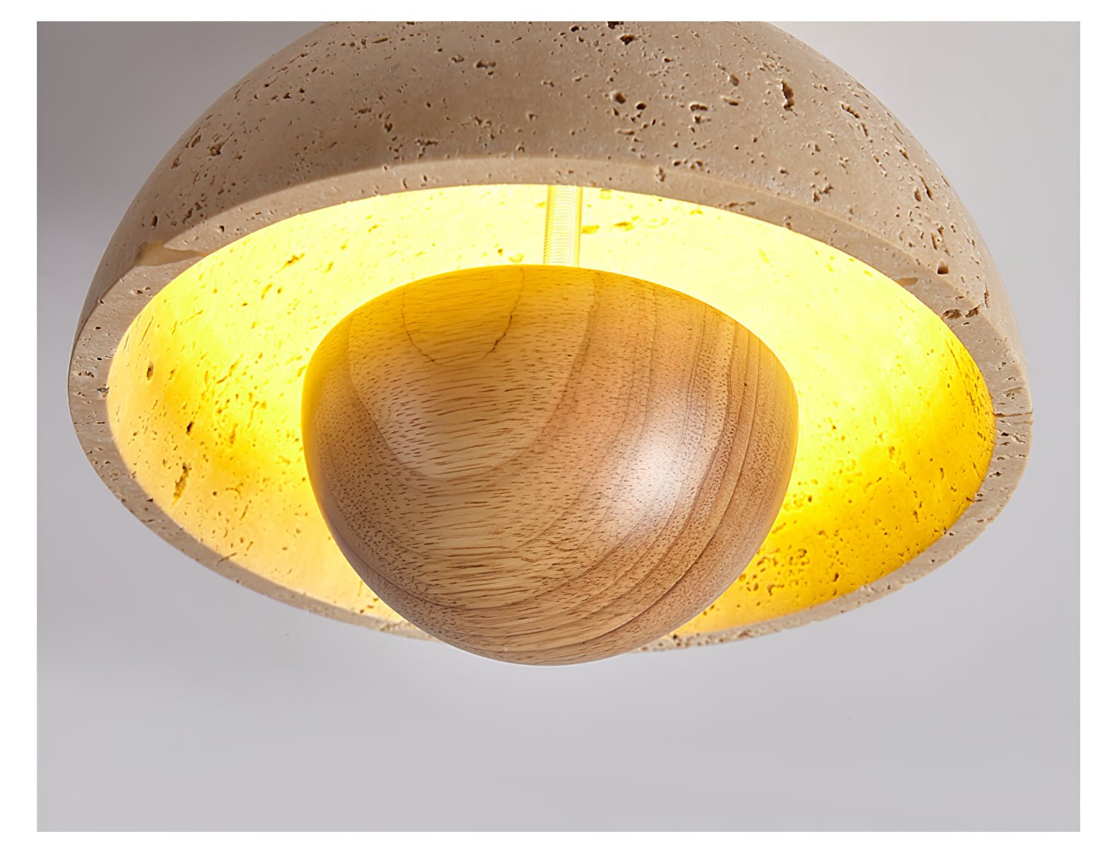Cadorisra Travertine Ceiling Light-Neutral Decor