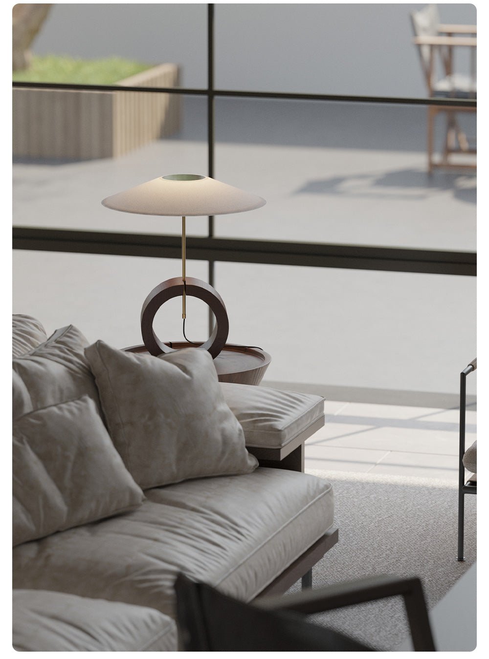 Neris Table Lamp-Neutral Decor