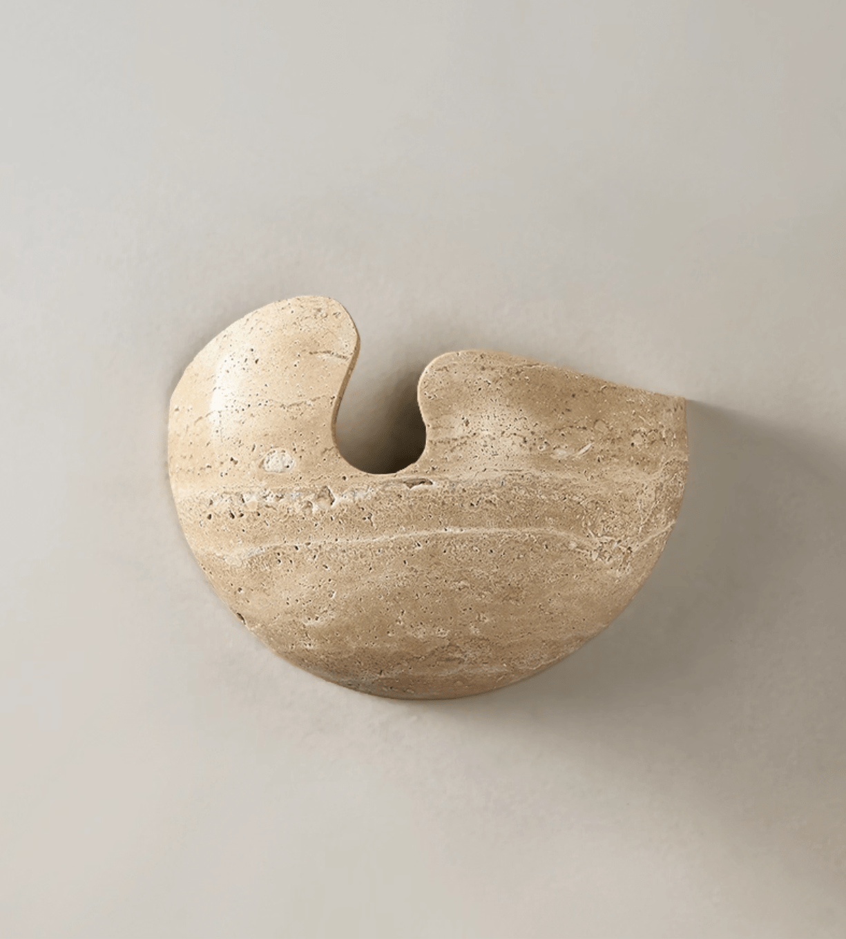 Pearl Stone Wall Light-Neutral Decor