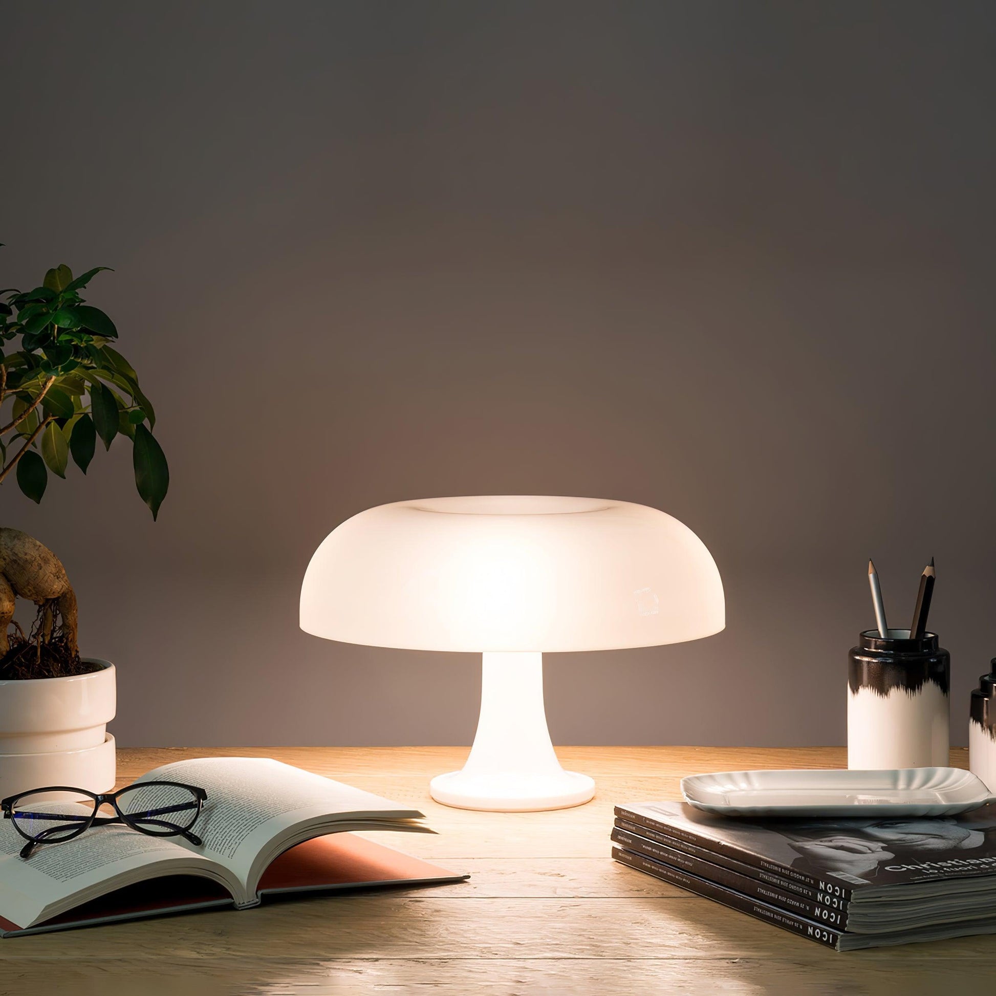 Talinor Playful Retro Table Lamp-Neutral Decor