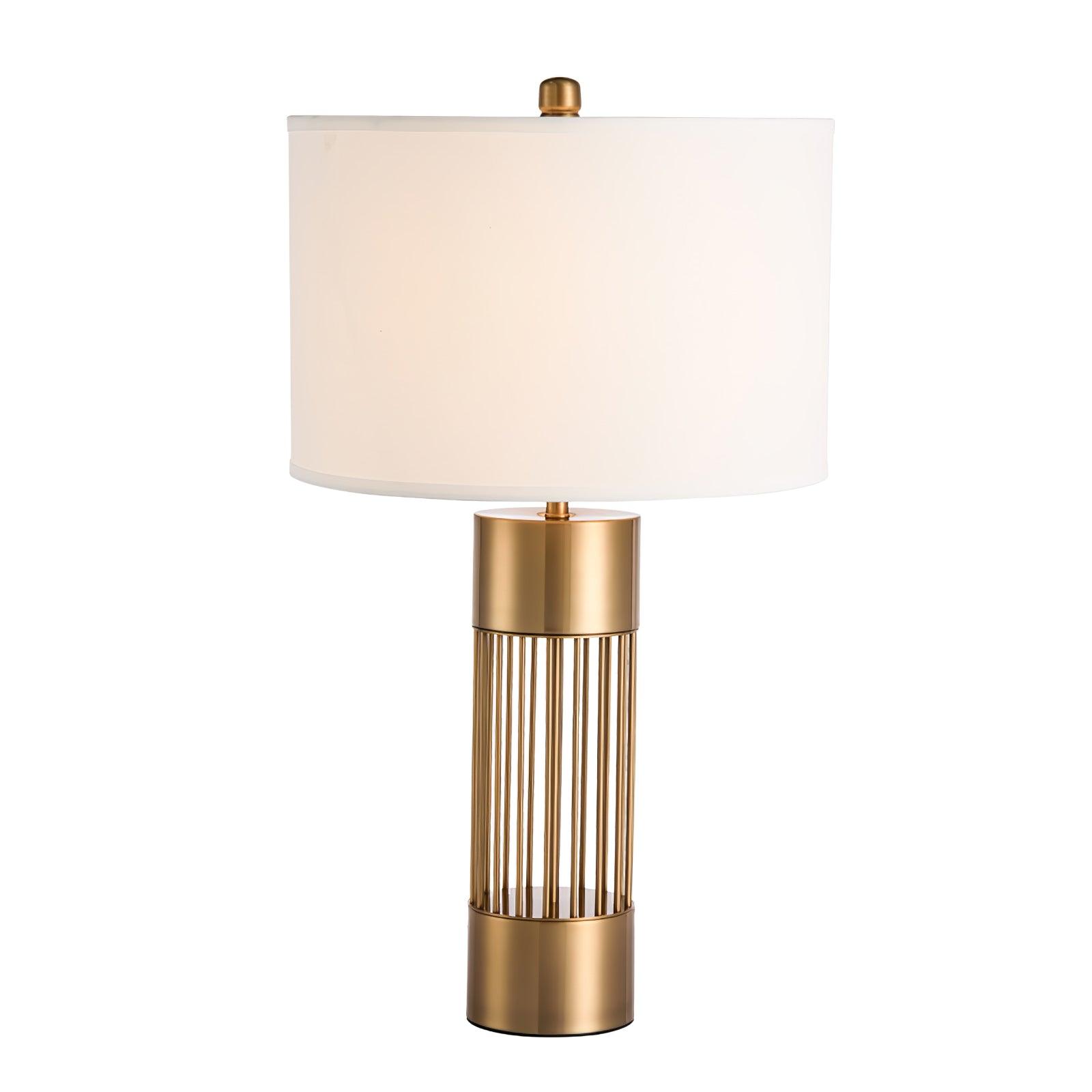 Auron Modern Fabric Table Lamp-Neutral Decor