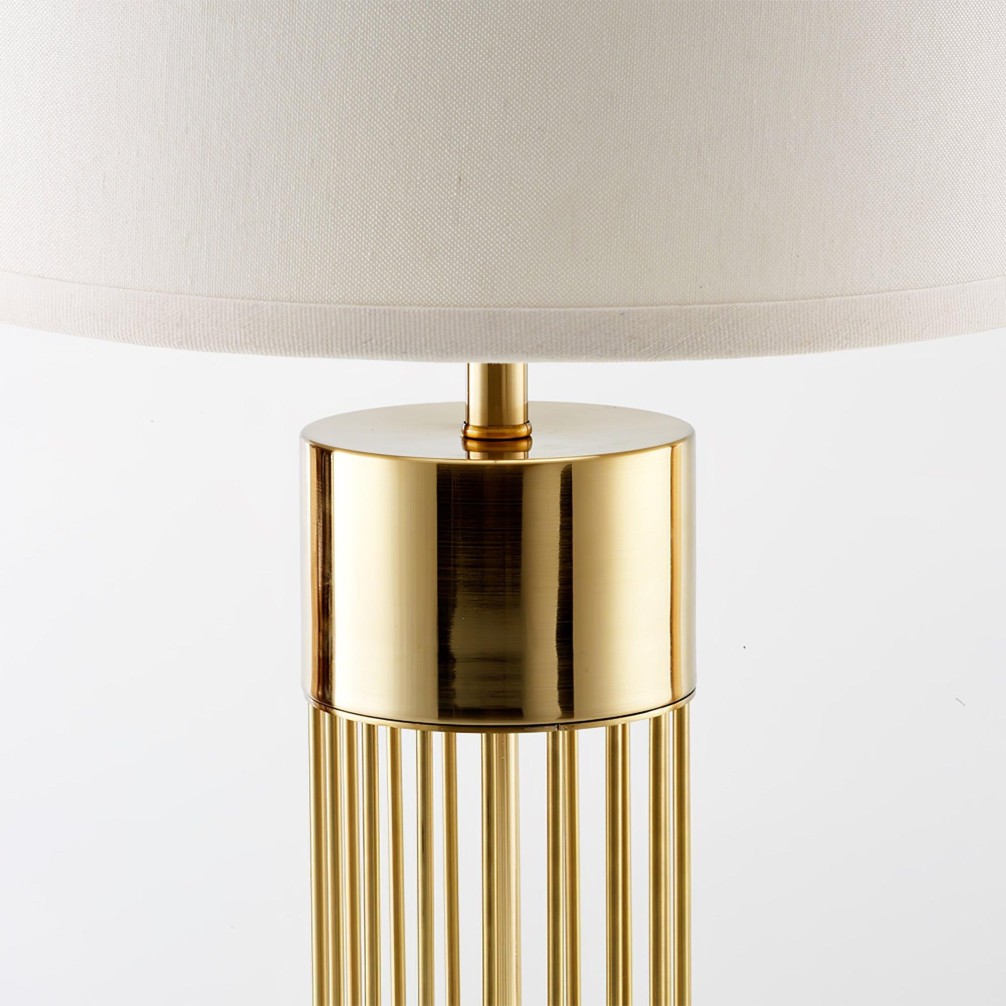 Auron Modern Fabric Table Lamp-Neutral Decor