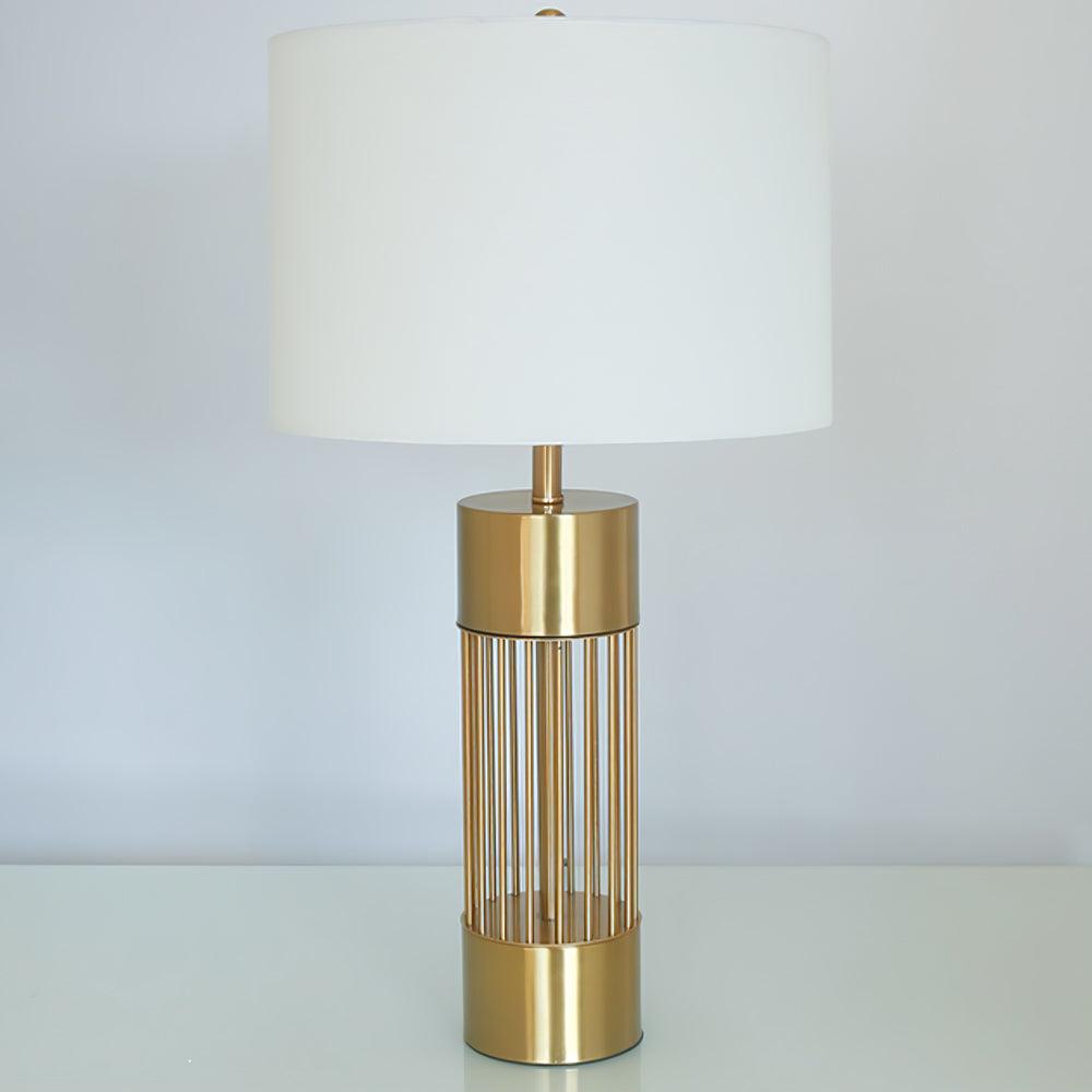 Auron Modern Fabric Table Lamp-Neutral Decor