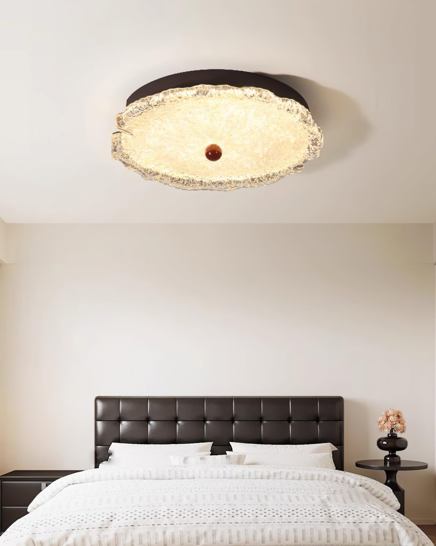 Gialo Textured Glass Ceiling Light