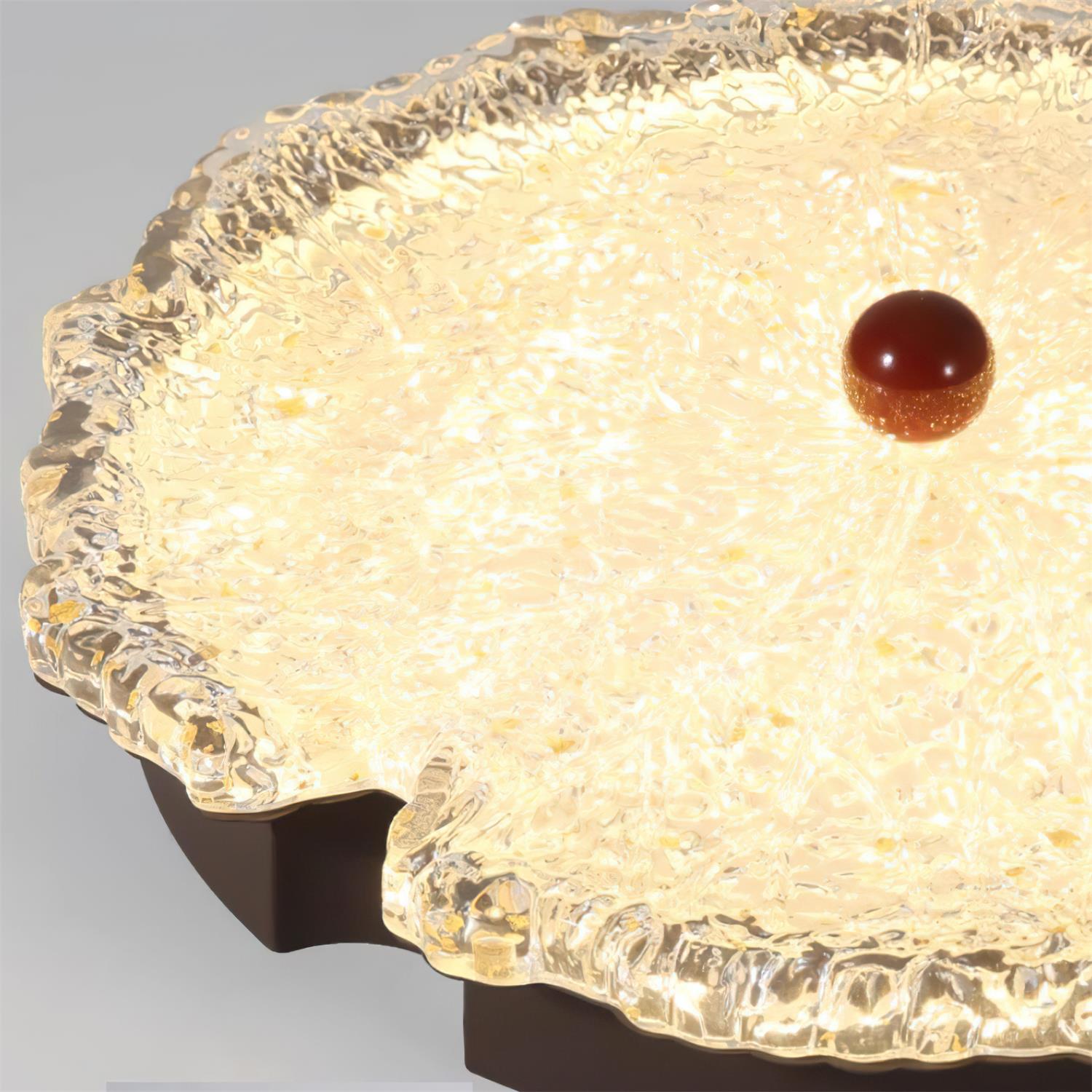 Gialo Textured Glass Ceiling Light