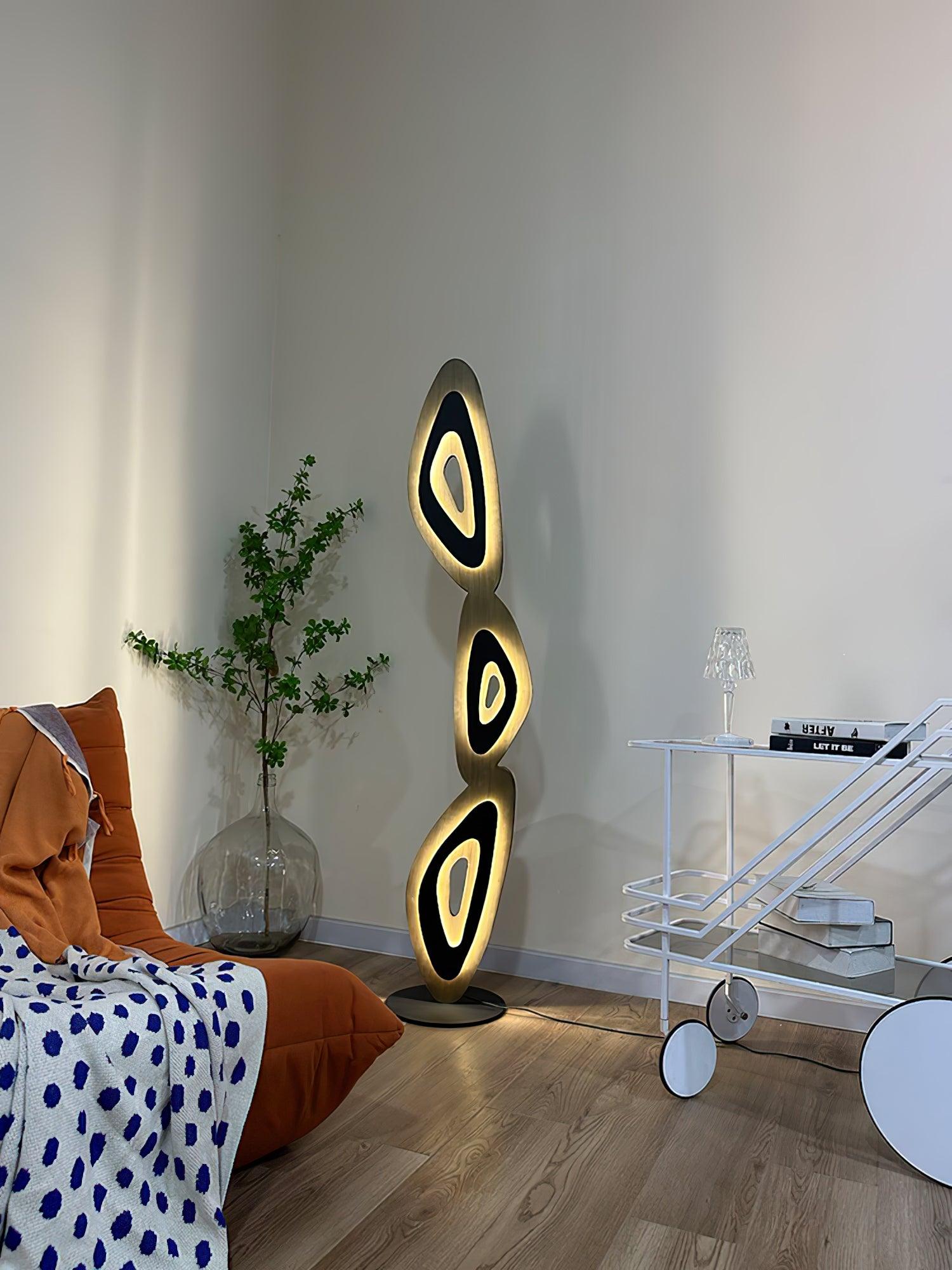 Isoloril Art Deco Floor Lamp-Neutral Decor