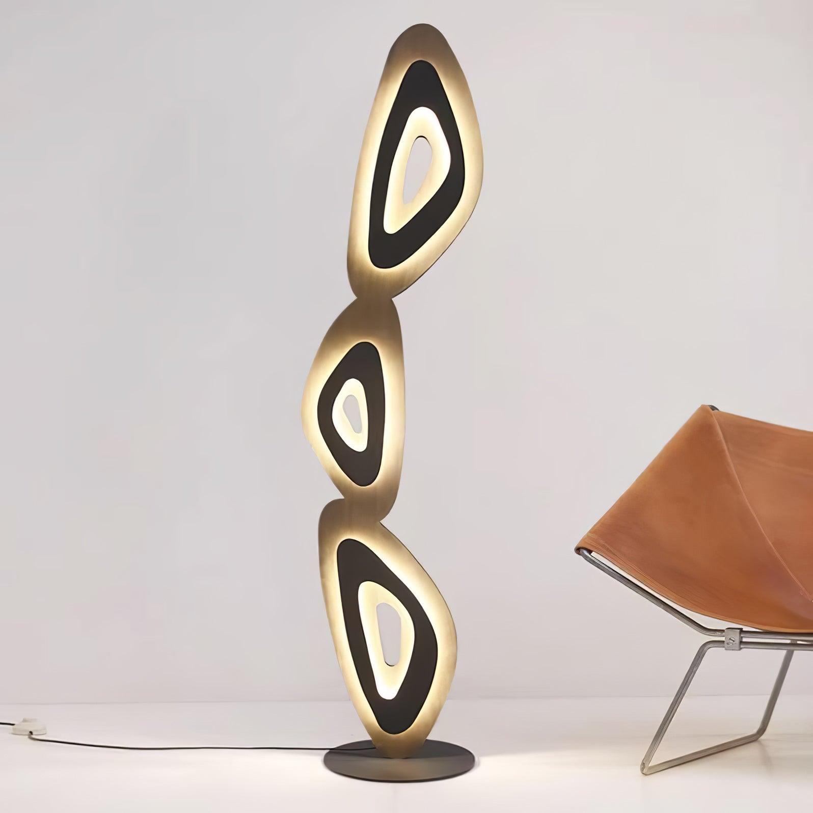 Isoloril Art Deco Floor Lamp-Neutral Decor
