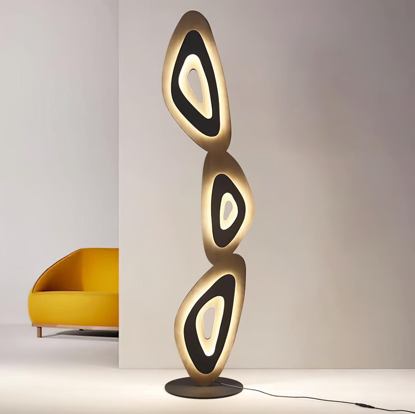 Isoloril Art Deco Floor Lamp-Neutral Decor