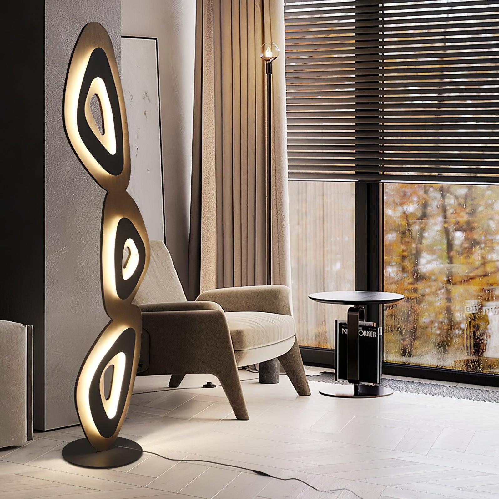 Isoloril Art Deco Floor Lamp-Neutral Decor
