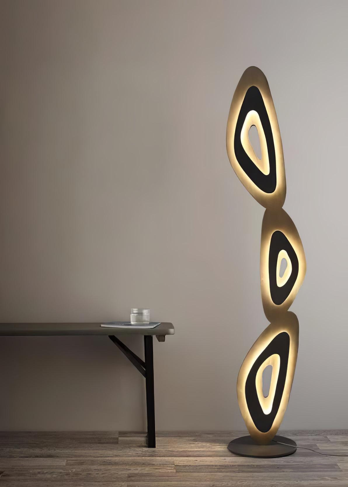 Isoloril Art Deco Floor Lamp-Neutral Decor