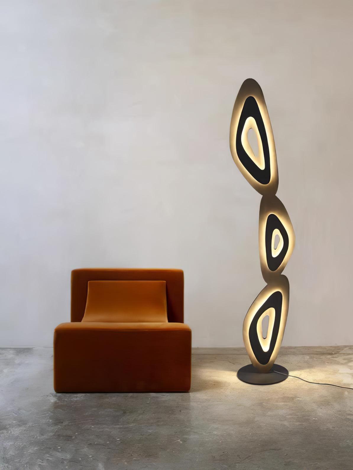 Isoloril Art Deco Floor Lamp-Neutral Decor