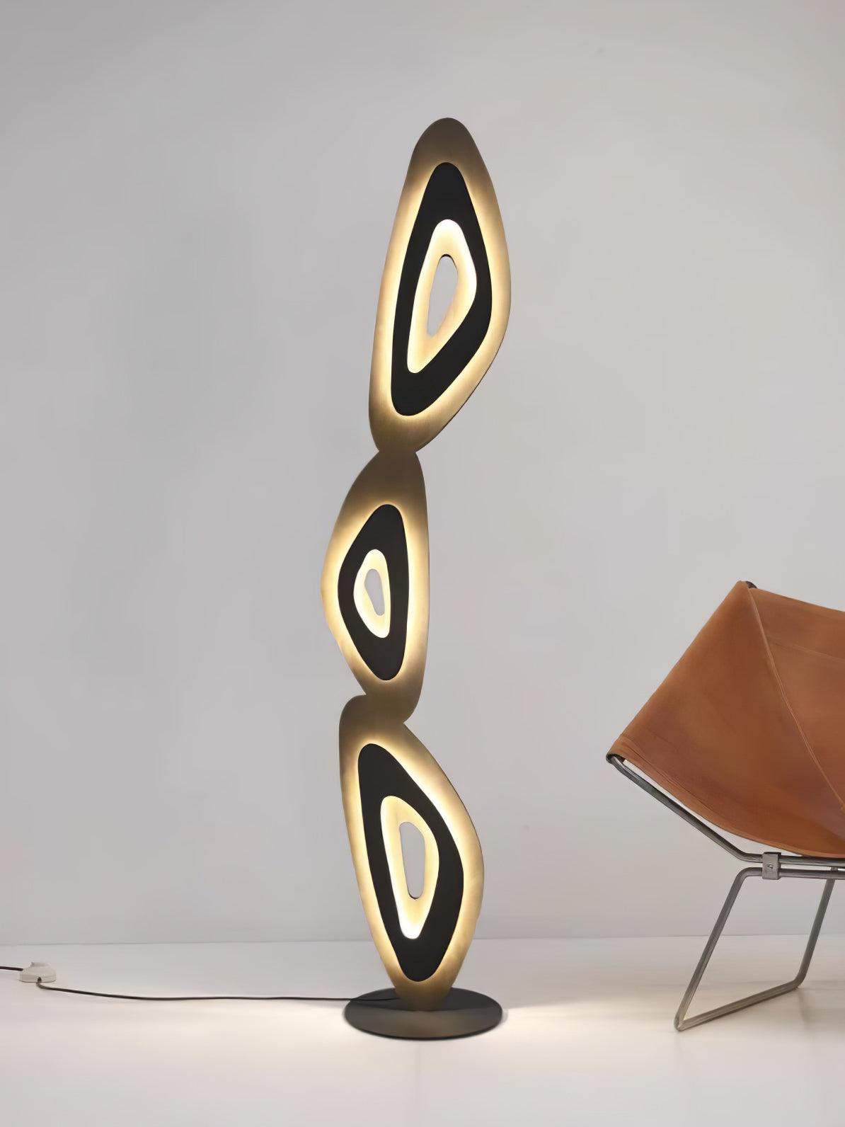 Isoloril Art Deco Floor Lamp-Neutral Decor