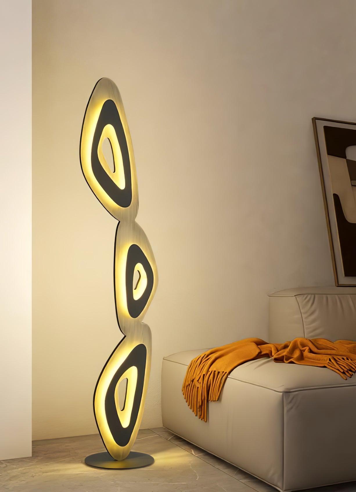 Isoloril Art Deco Floor Lamp-Neutral Decor