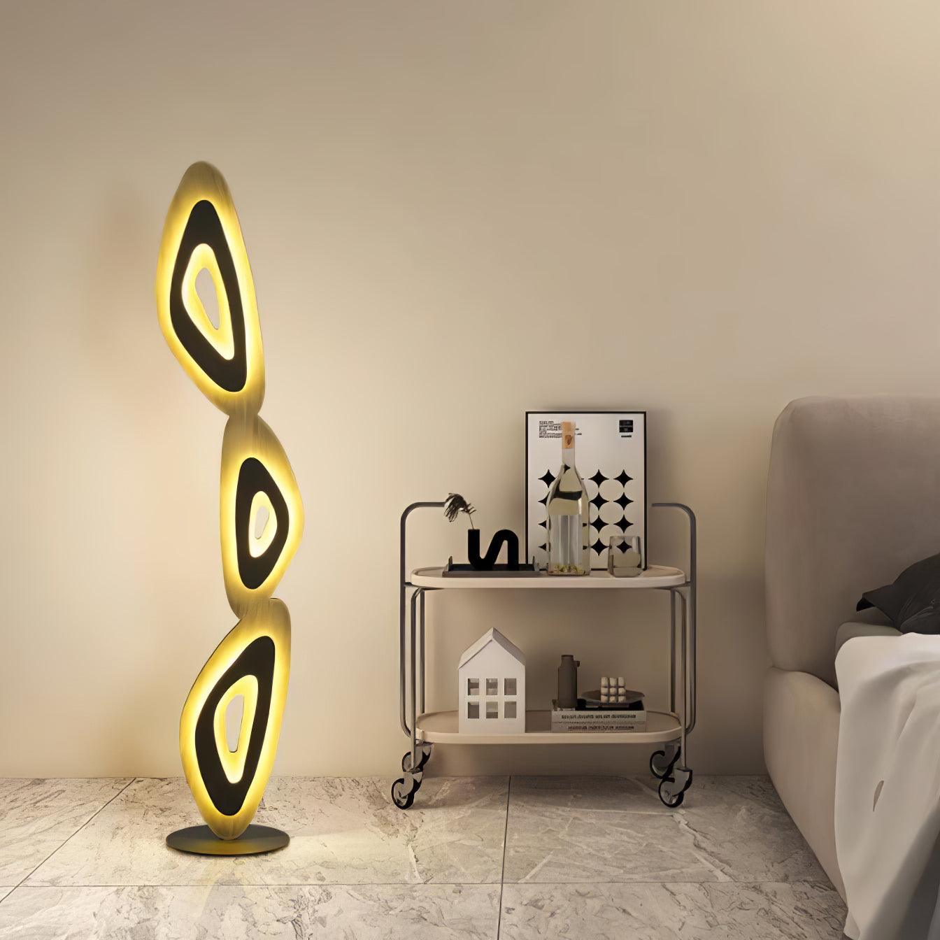 Isoloril Art Deco Floor Lamp-Neutral Decor