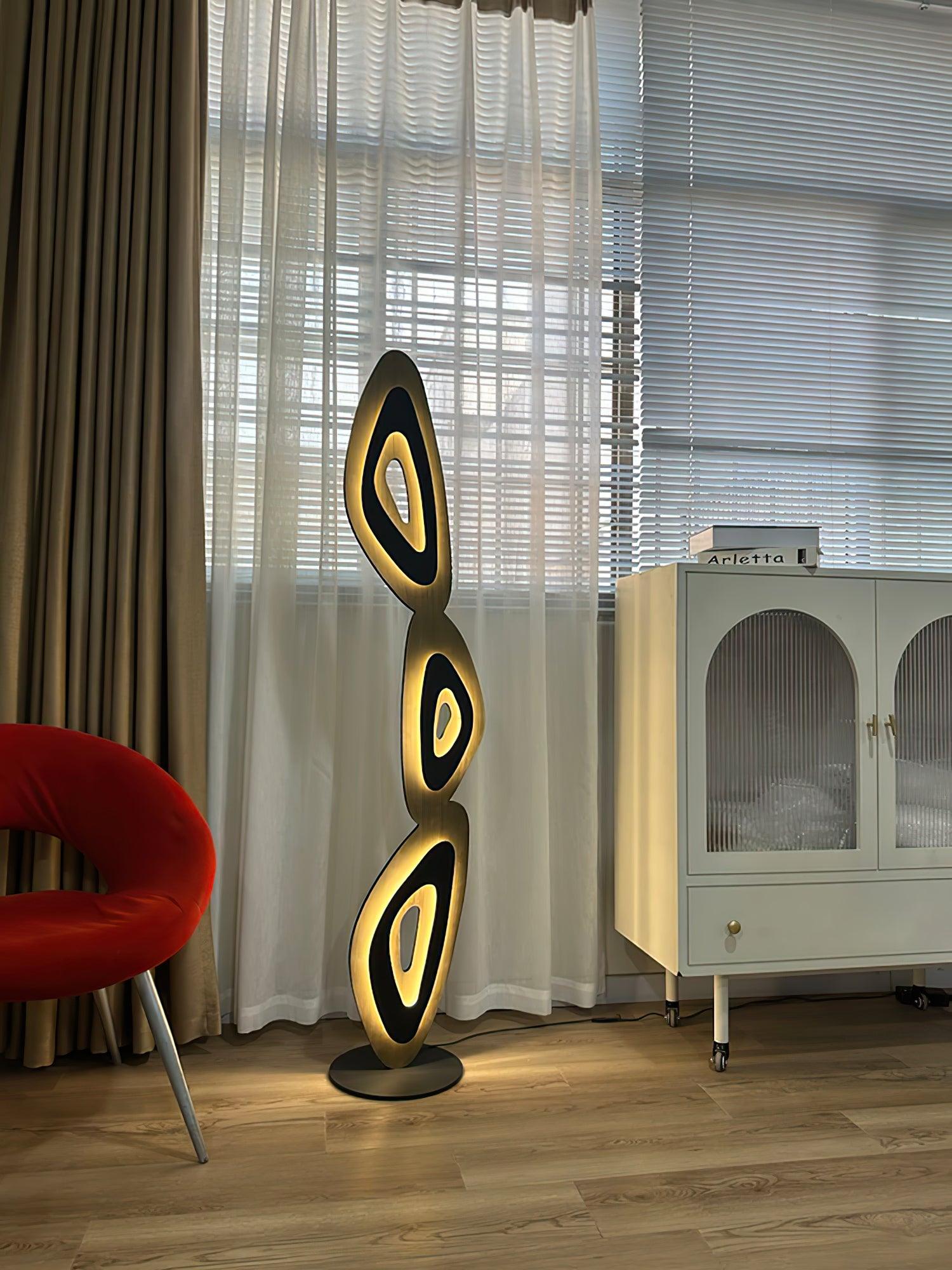 Isoloril Art Deco Floor Lamp-Neutral Decor