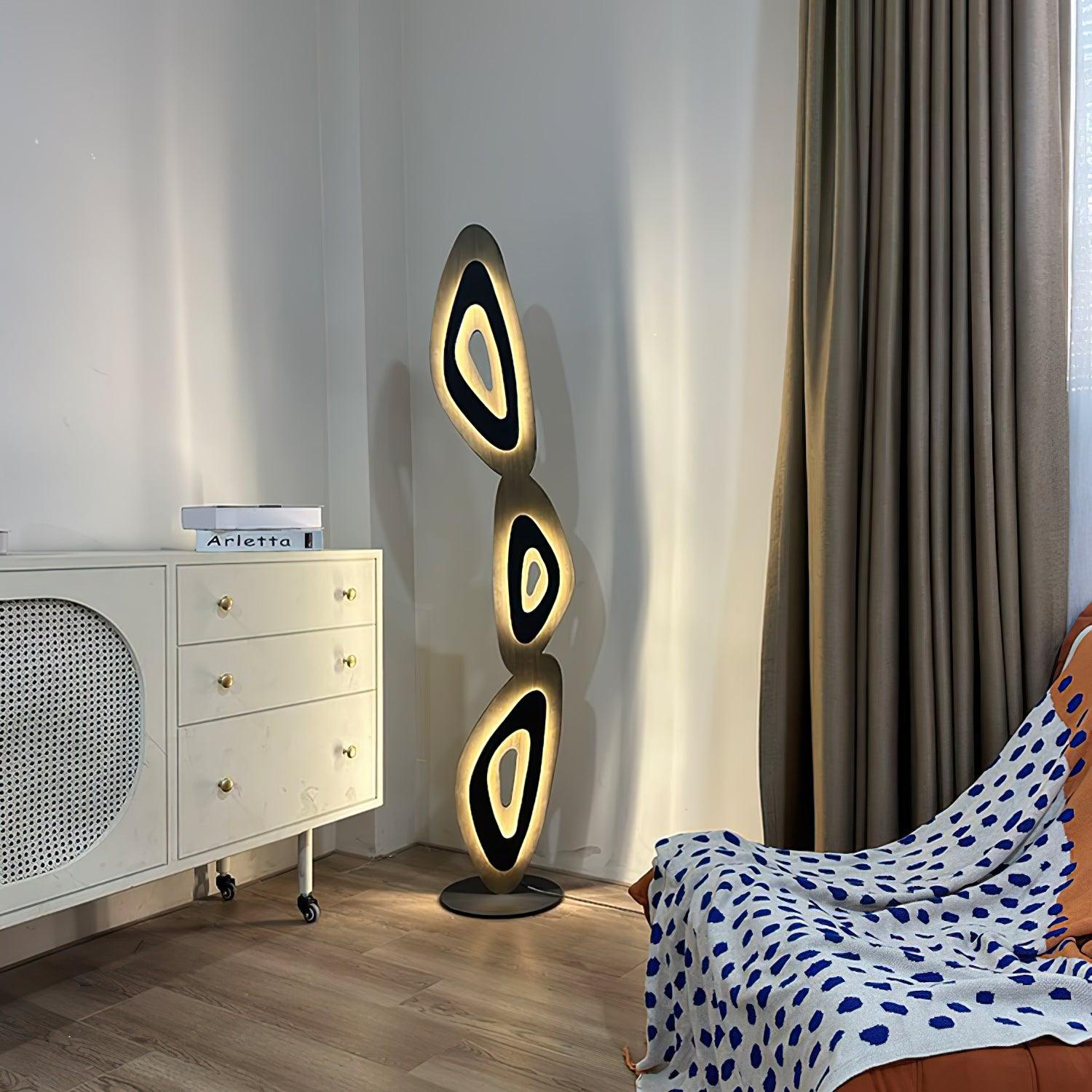 Isoloril Art Deco Floor Lamp-Neutral Decor