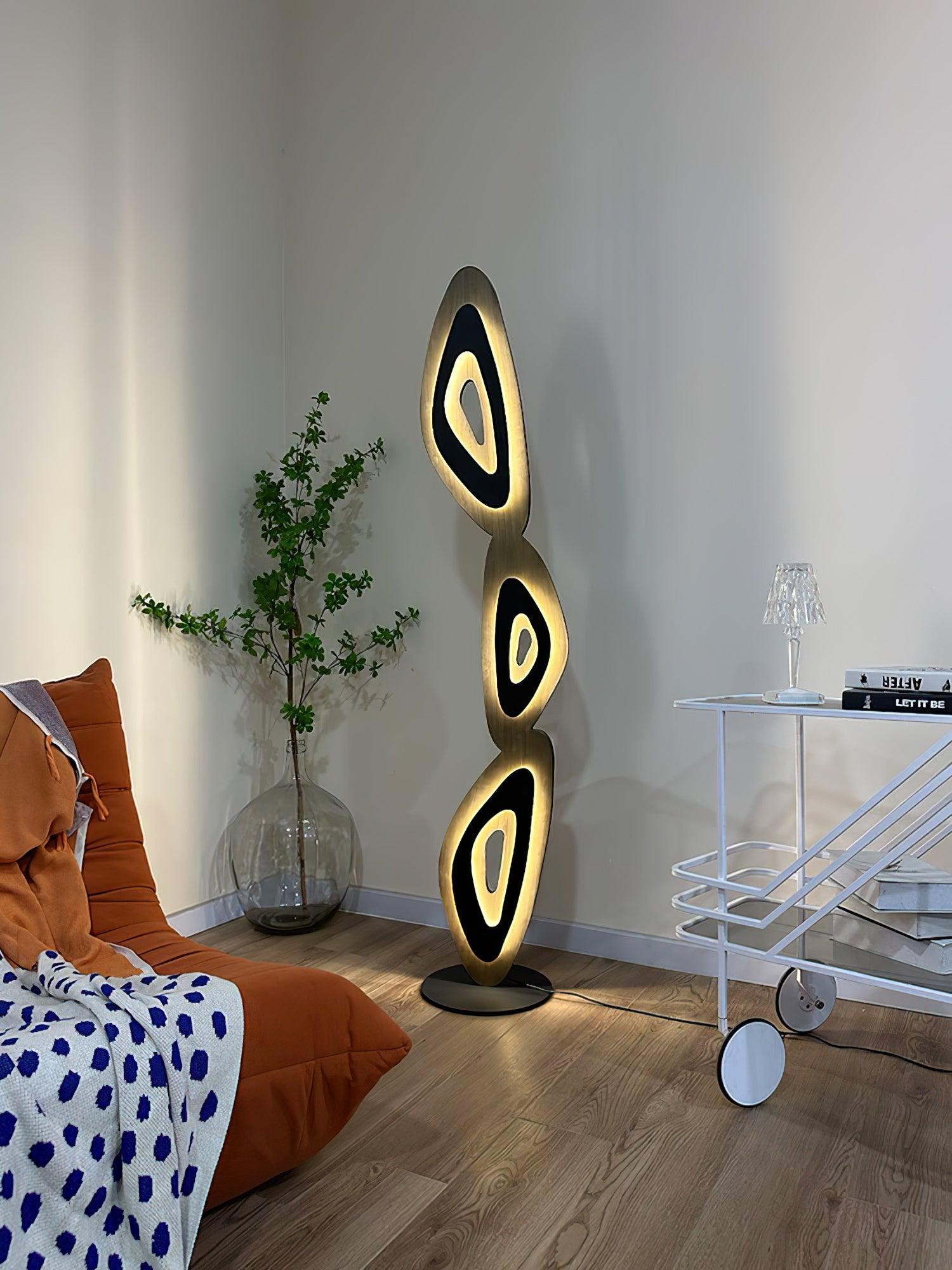 Isoloril Art Deco Floor Lamp-Neutral Decor