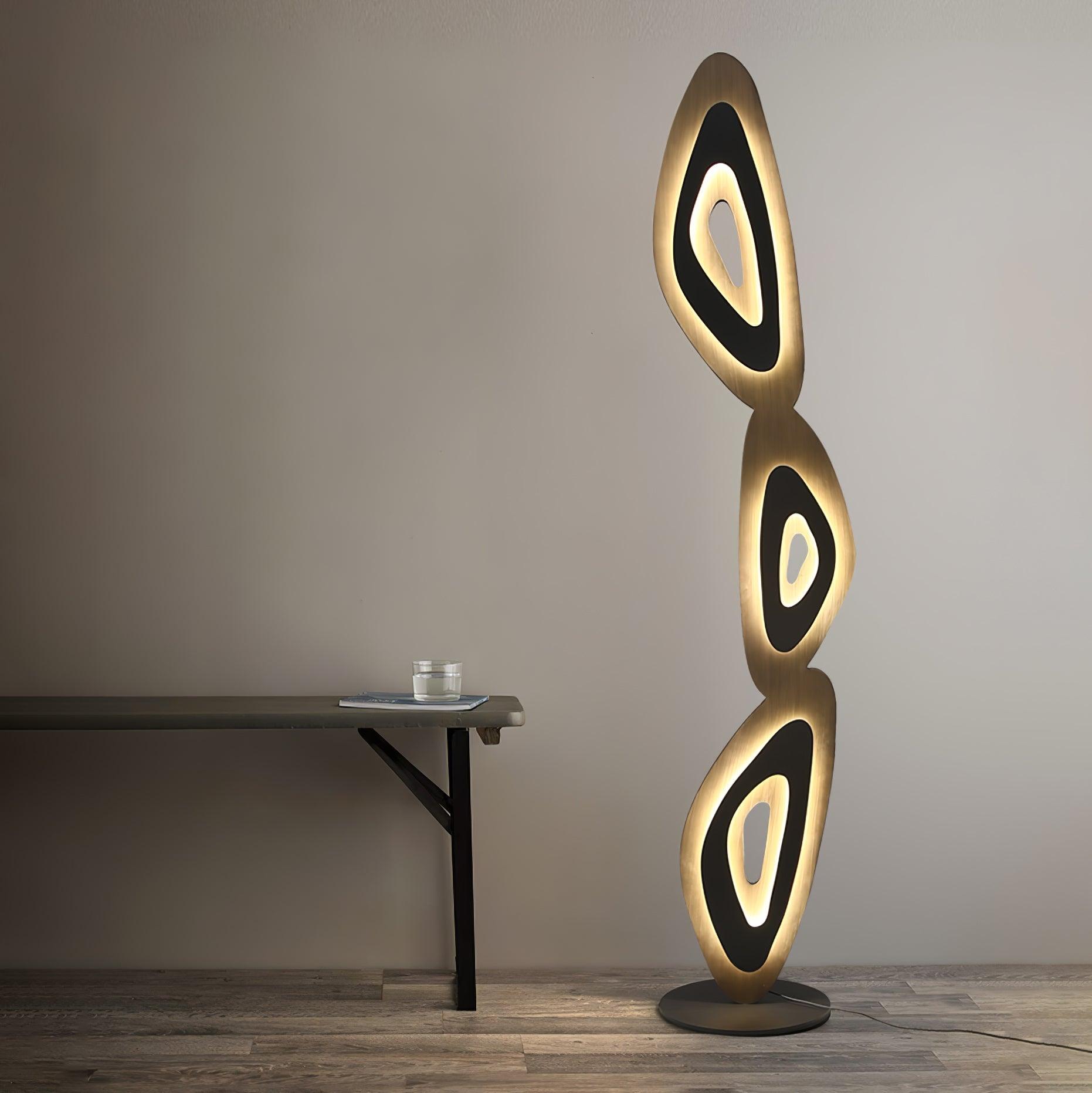Isoloril Art Deco Floor Lamp-Neutral Decor