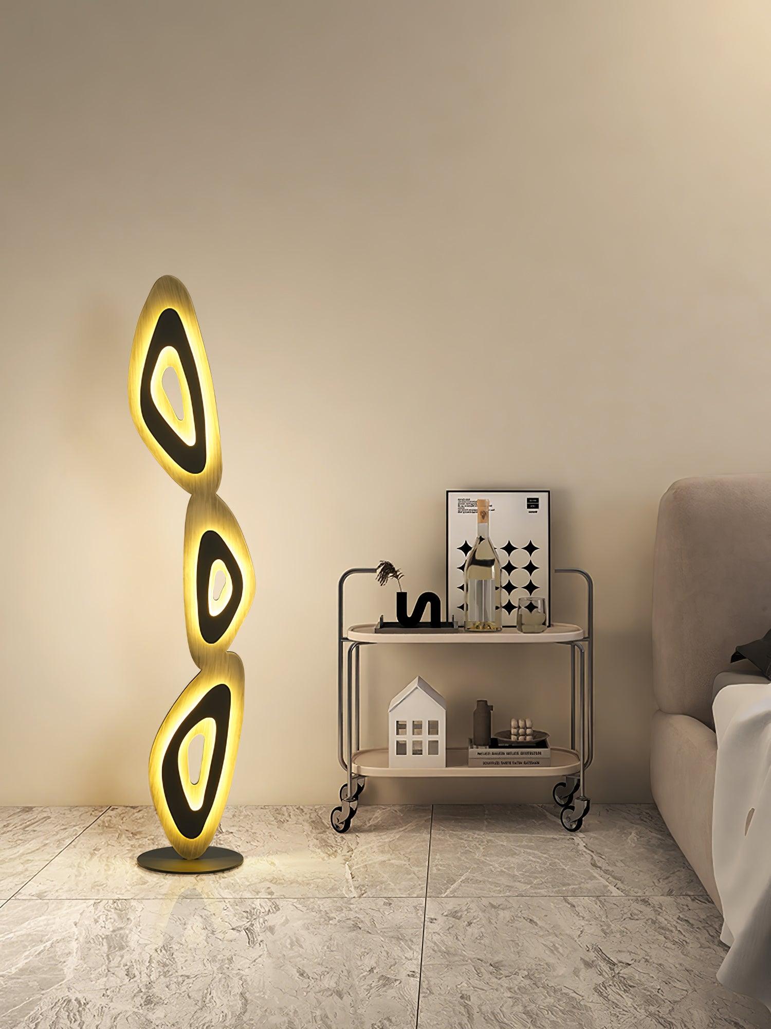 Isoloril Art Deco Floor Lamp-Neutral Decor