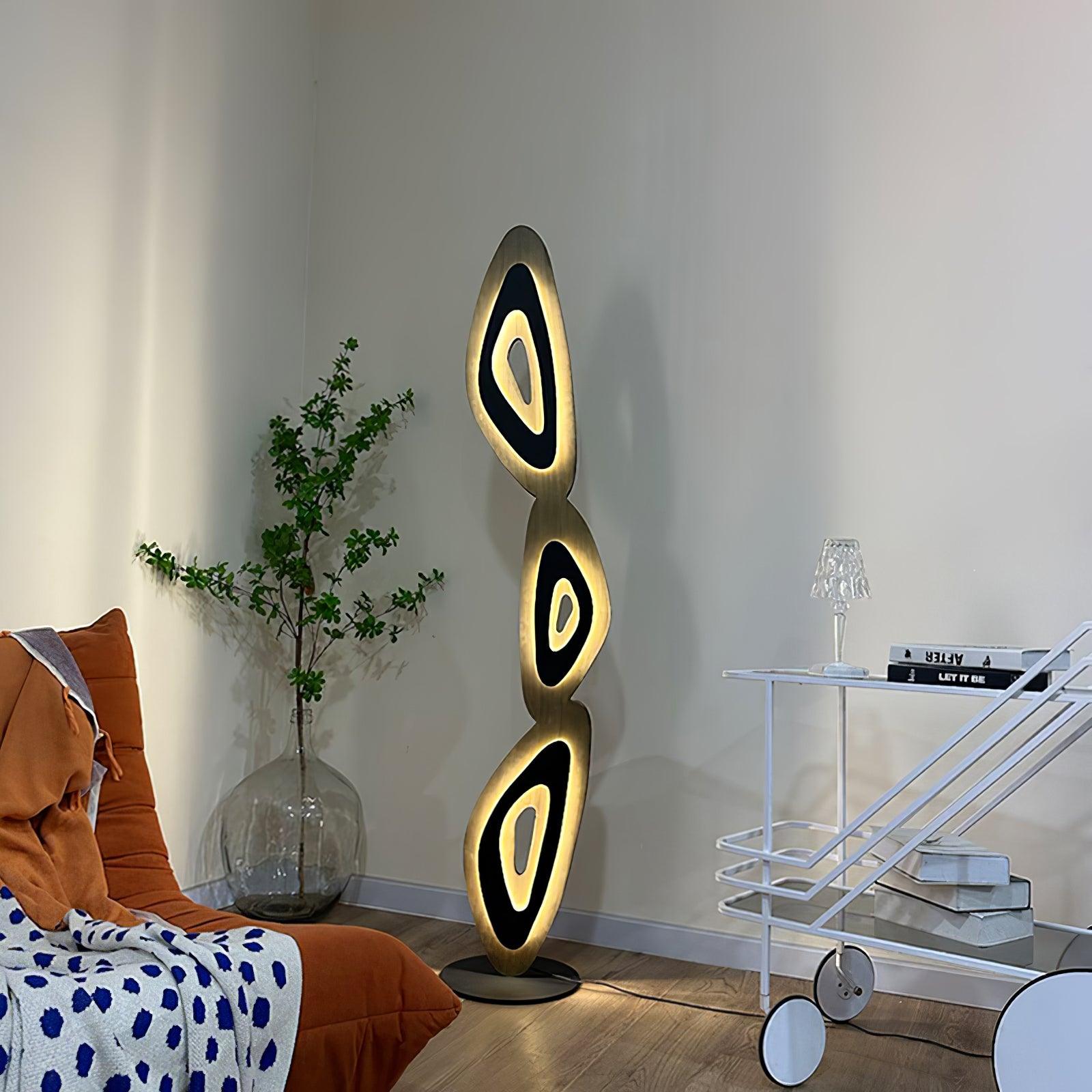 Isoloril Art Deco Floor Lamp-Neutral Decor