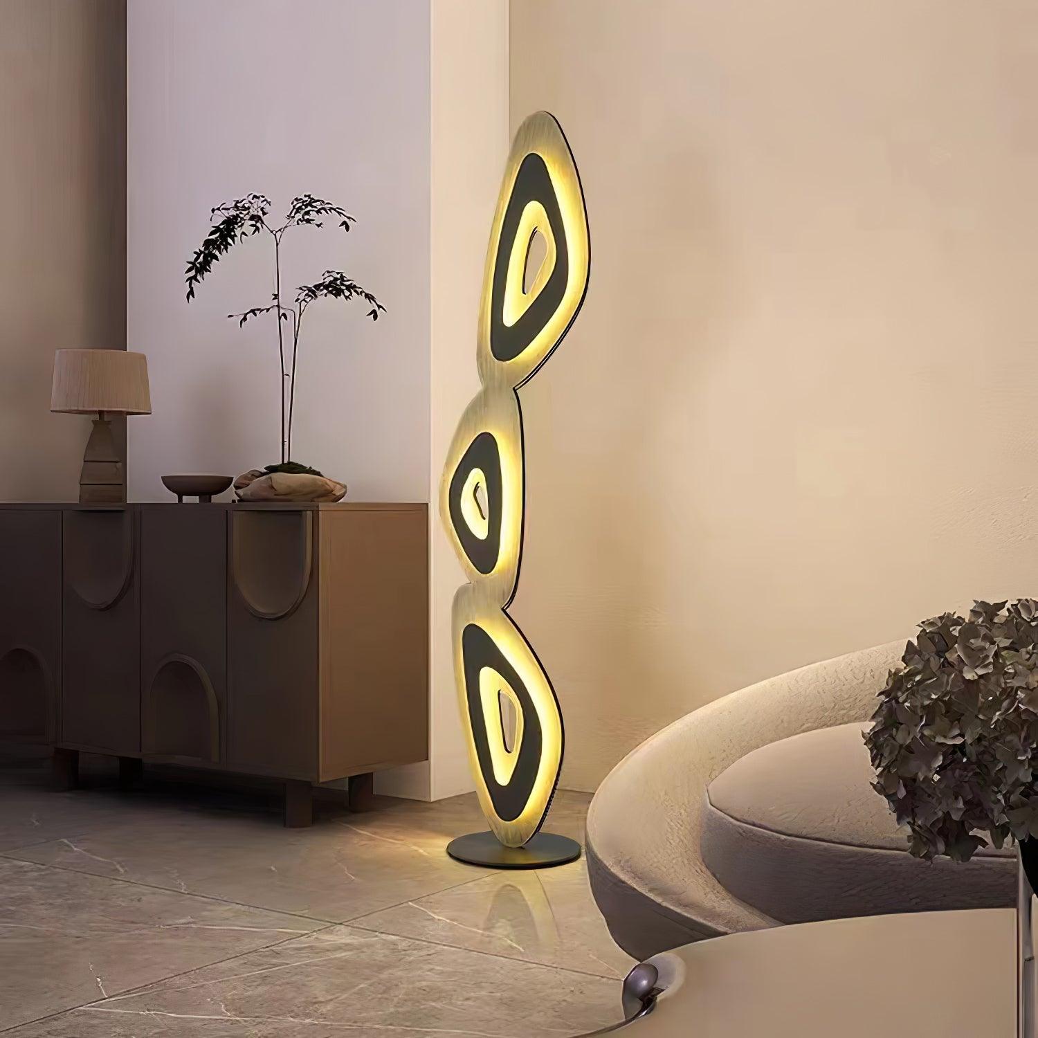 Isoloril Art Deco Floor Lamp-Neutral Decor