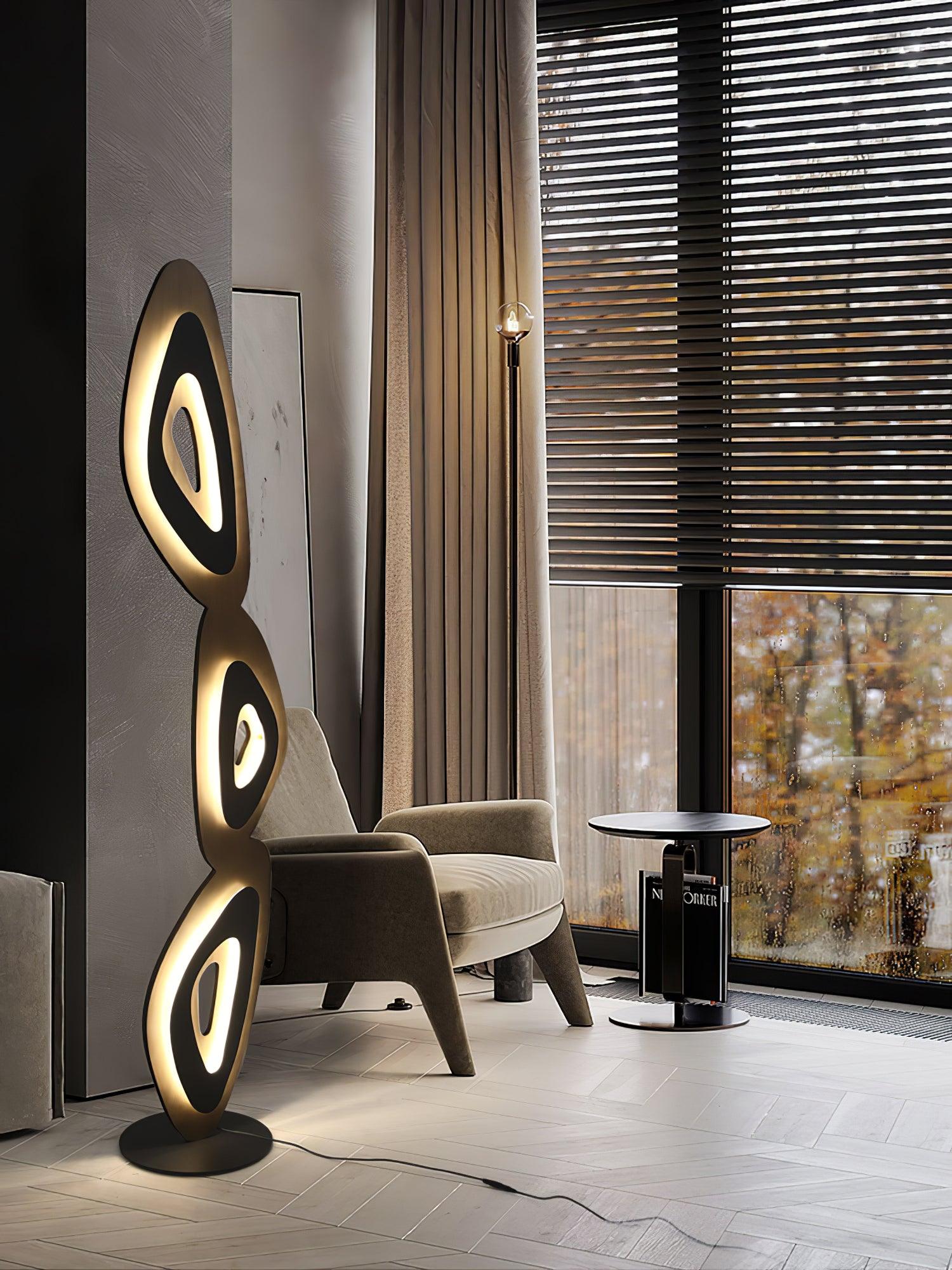 Isoloril Art Deco Floor Lamp-Neutral Decor