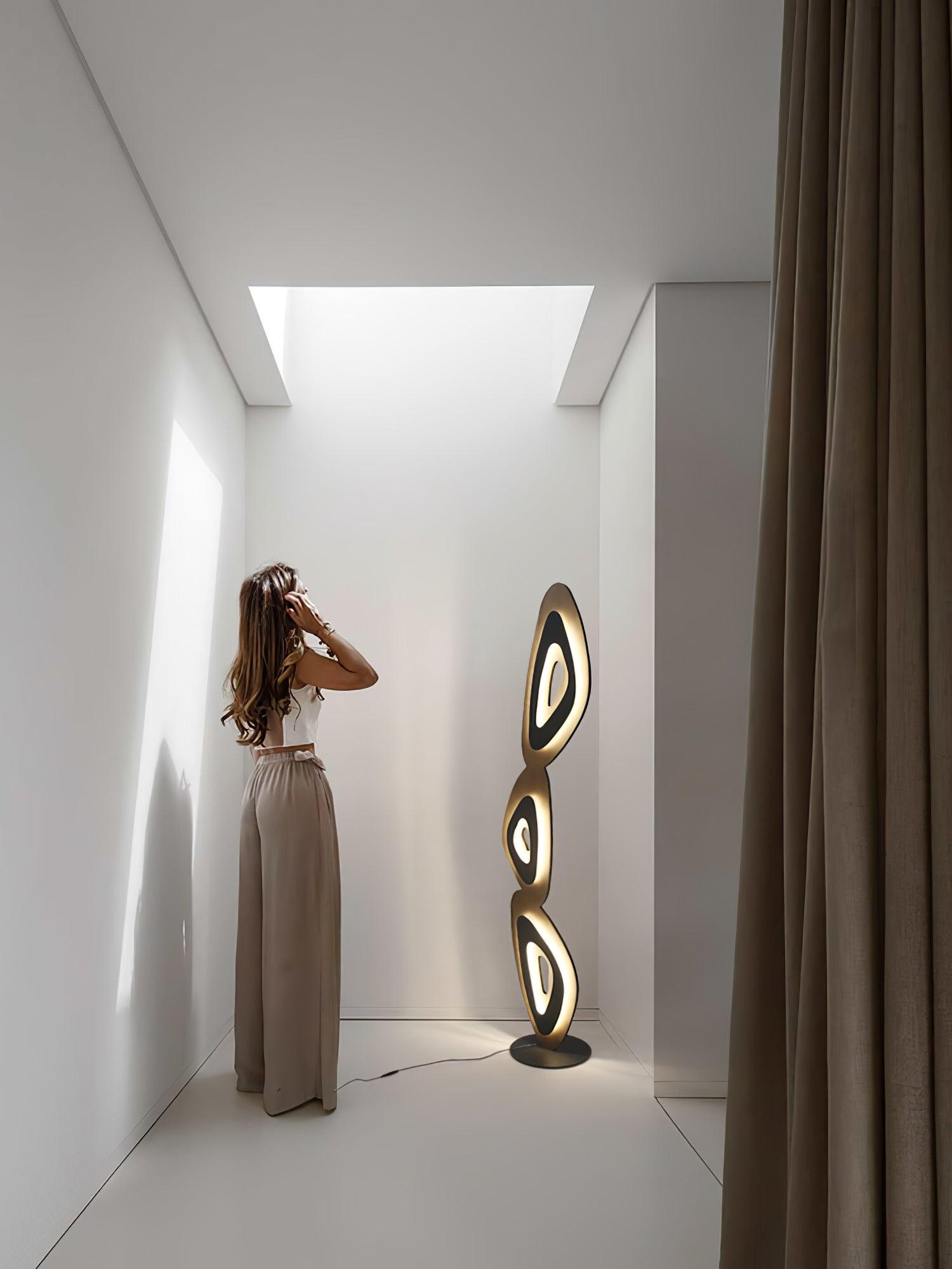 Isoloril Art Deco Floor Lamp-Neutral Decor