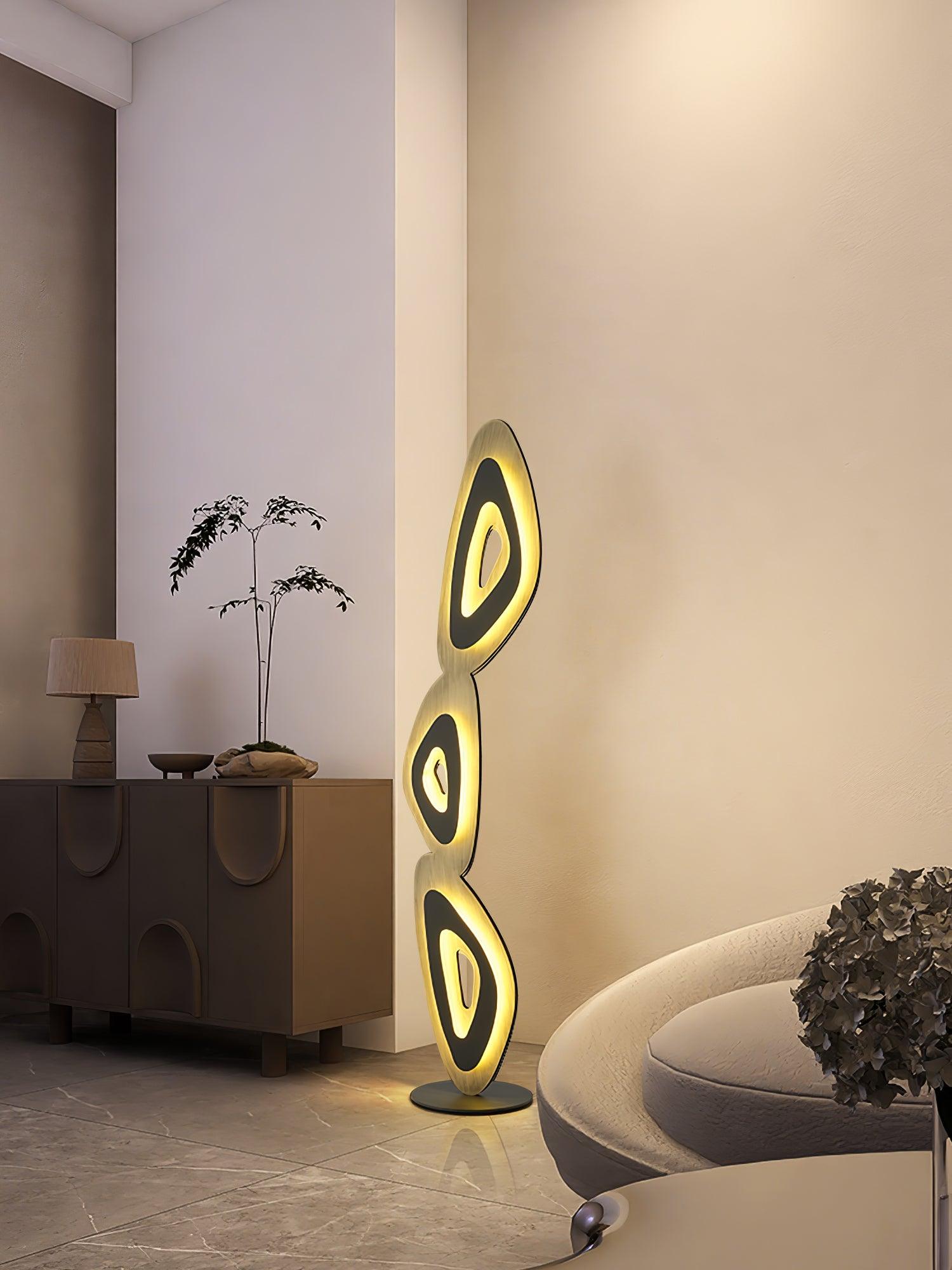 Isoloril Art Deco Floor Lamp-Neutral Decor