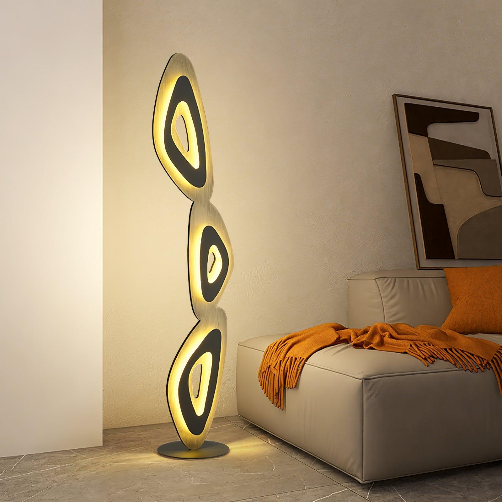 Isoloril Art Deco Floor Lamp-Neutral Decor