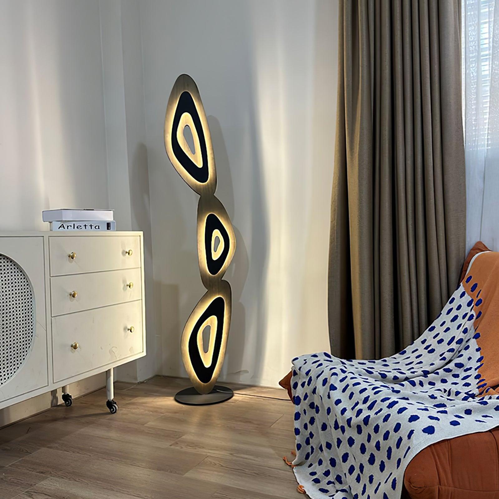 Isoloril Art Deco Floor Lamp-Neutral Decor