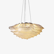Wavern Steel Artistic Pendant Light-Neutral Decor