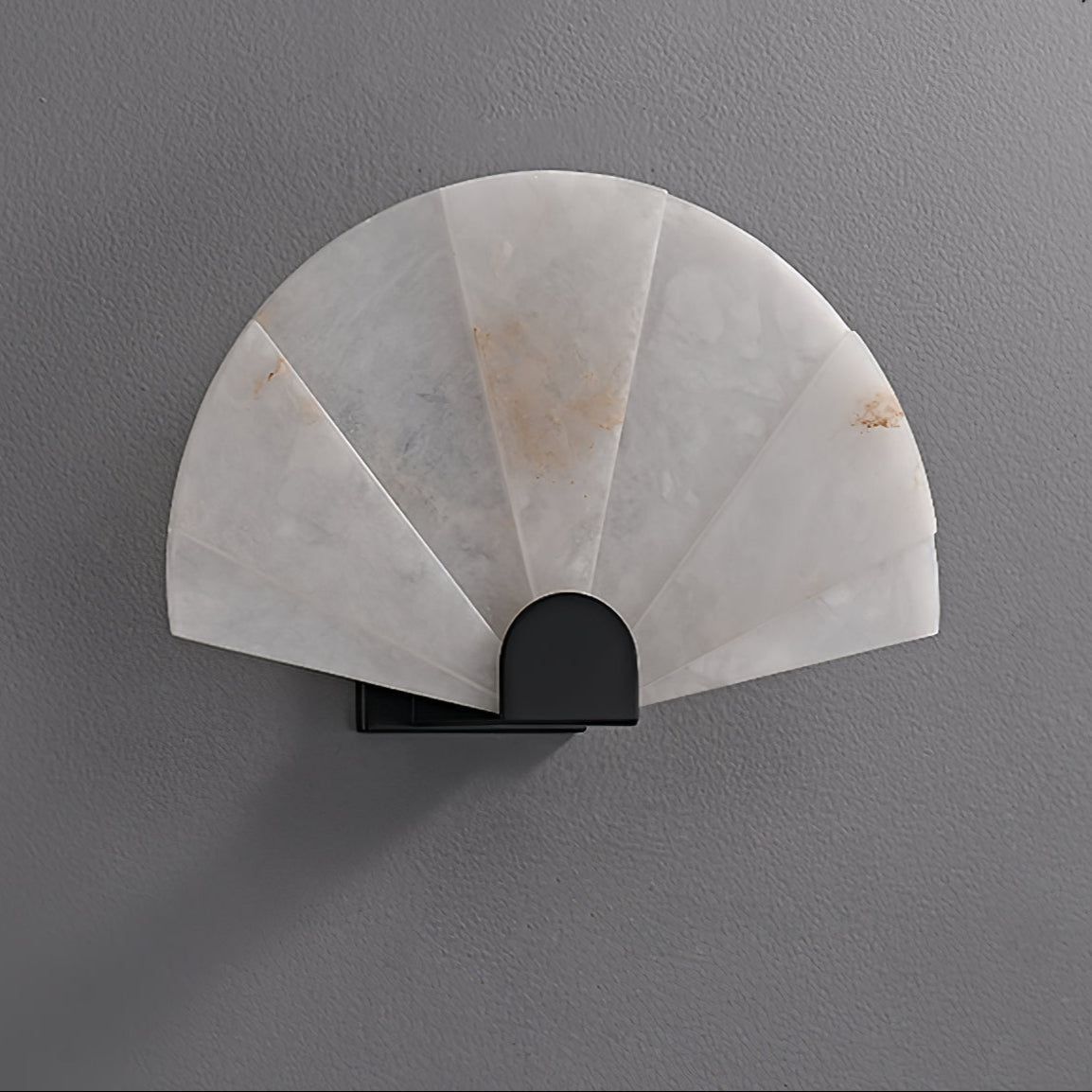 Aurelia Minimalist Alabaster Wall Light-Neutral Decor