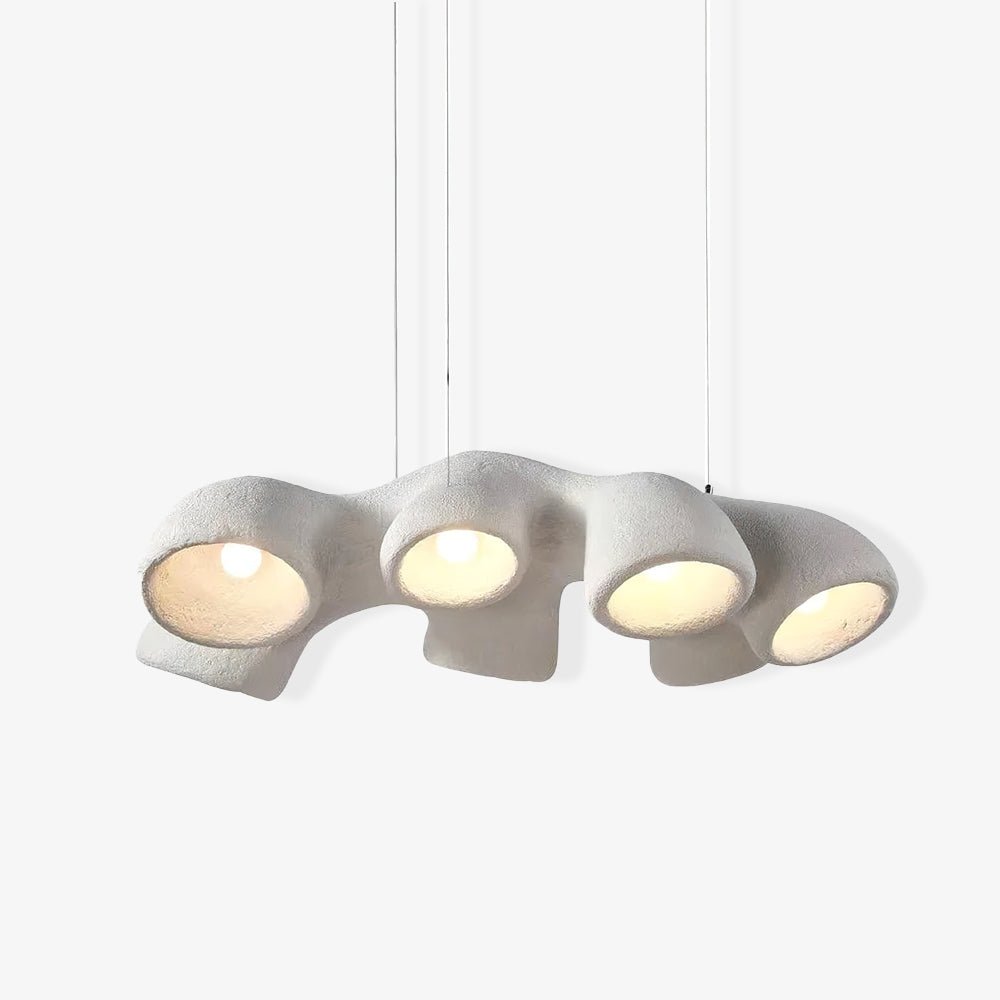 Seveny Modern Polystyrene Pendant Light-Neutral Decor