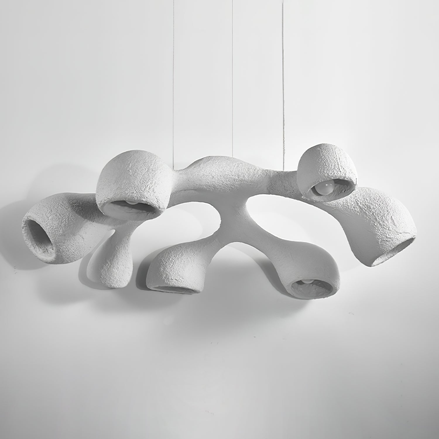 Seveny Modern Polystyrene Pendant Light-Neutral Decor