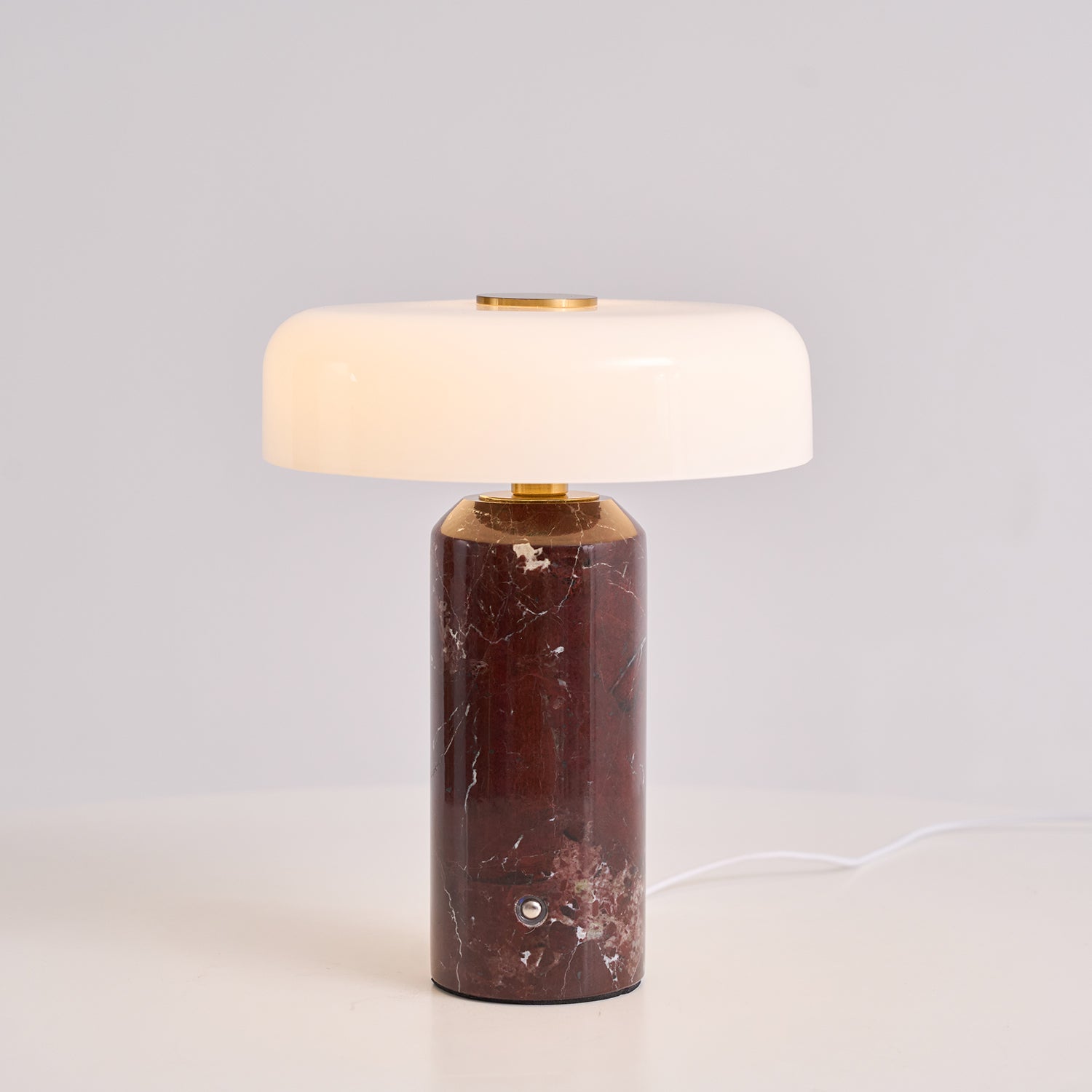 Ryvek Modern Marble Table Lamp-Neutral Decor