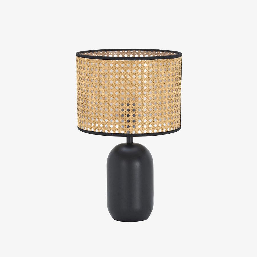 Cora Modern Bamboo Table Lamp-Neutral Decor