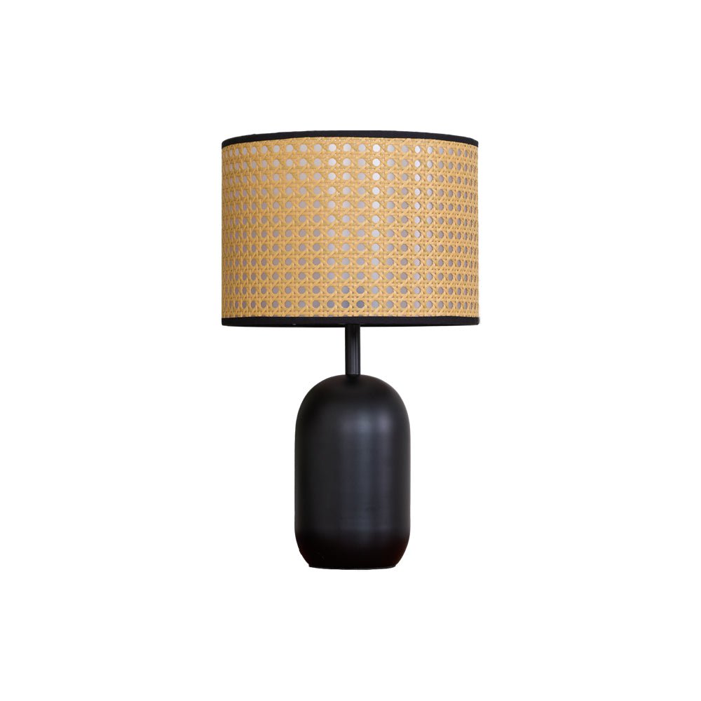 Cora Modern Bamboo Table Lamp-Neutral Decor