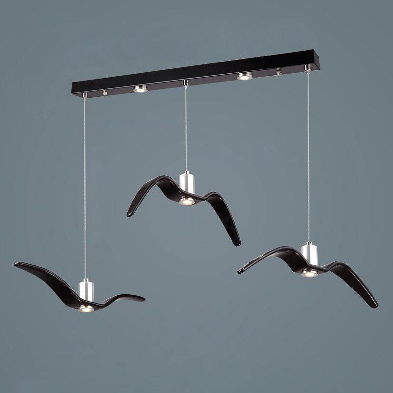 Ivoren Pendant Lamp Bird Wings for Living Room-Neutral Decor