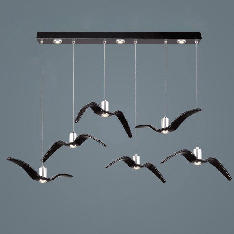 Ivoren Pendant Lamp Bird Wings for Living Room-Neutral Decor