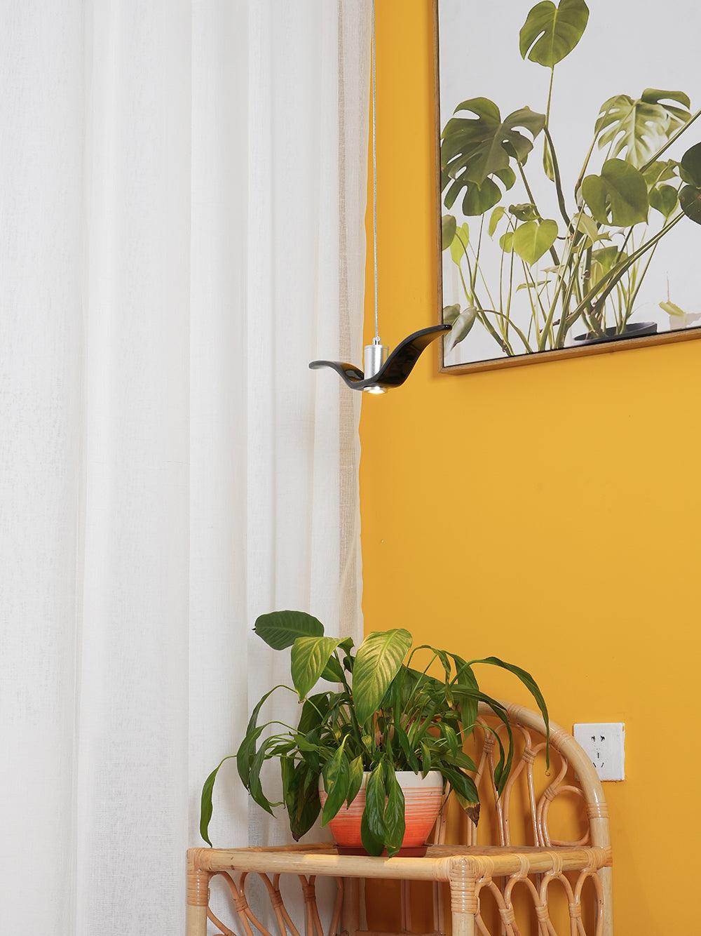 Ivoren Pendant Lamp Bird Wings for Living Room-Neutral Decor