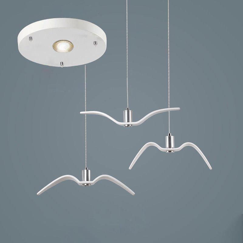 Ivoren Pendant Lamp Bird Wings for Living Room-Neutral Decor