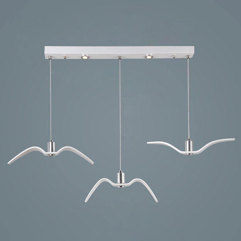 Ivoren Pendant Lamp Bird Wings for Living Room-Neutral Decor