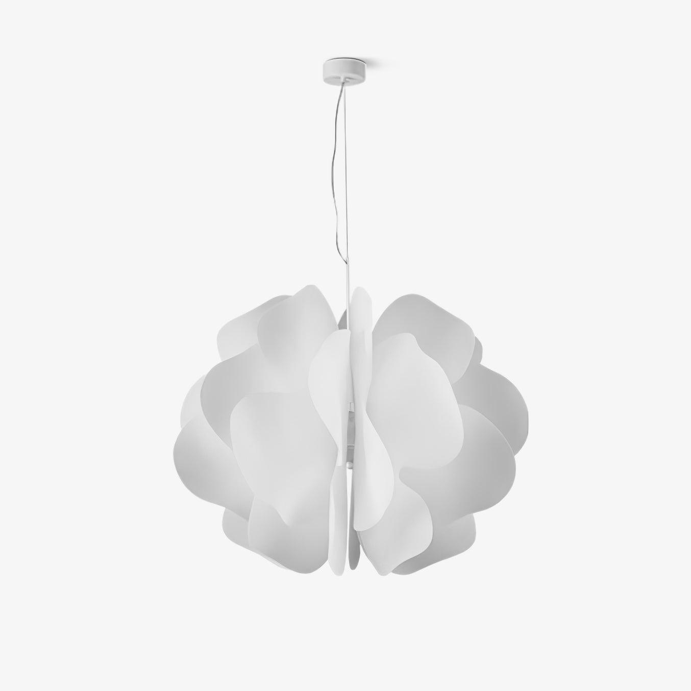 Lustra Pendant Light Plastic Floral-Neutral Decor