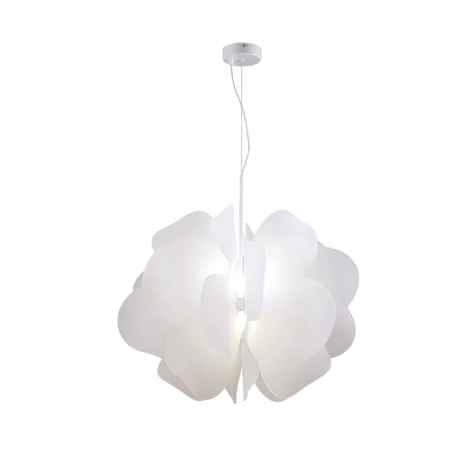 Lustra Pendant Light Plastic Floral-Neutral Decor