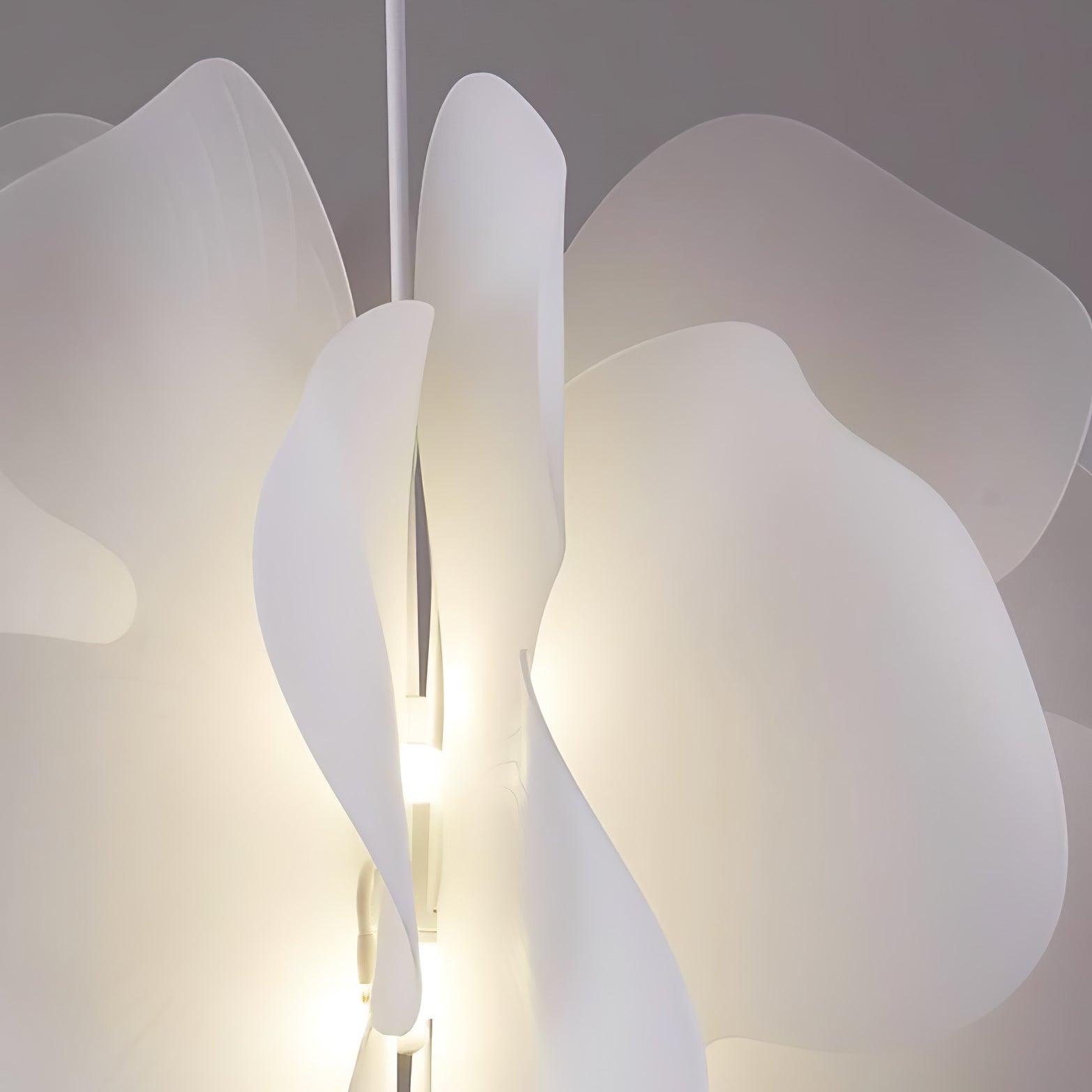 Lustra Pendant Light Plastic Floral-Neutral Decor