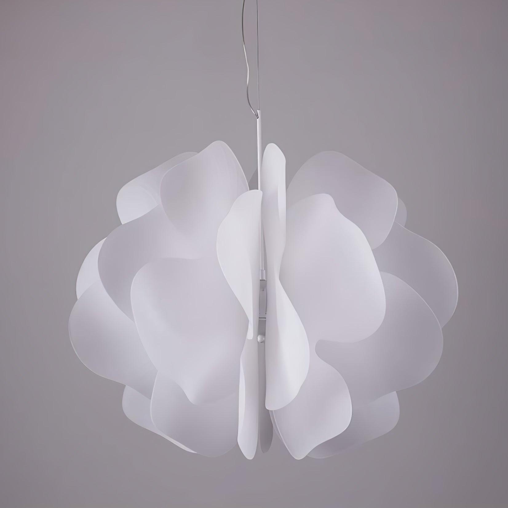 Lustra Pendant Light Plastic Floral-Neutral Decor