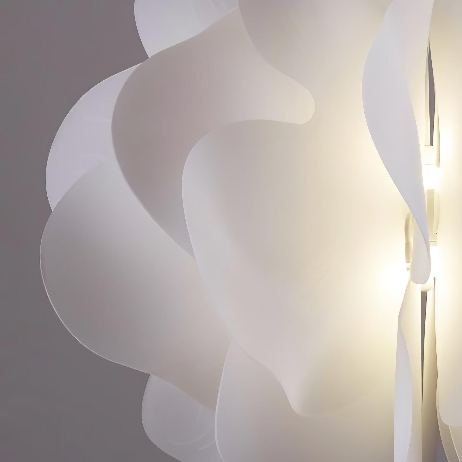 Lustra Pendant Light Plastic Floral-Neutral Decor