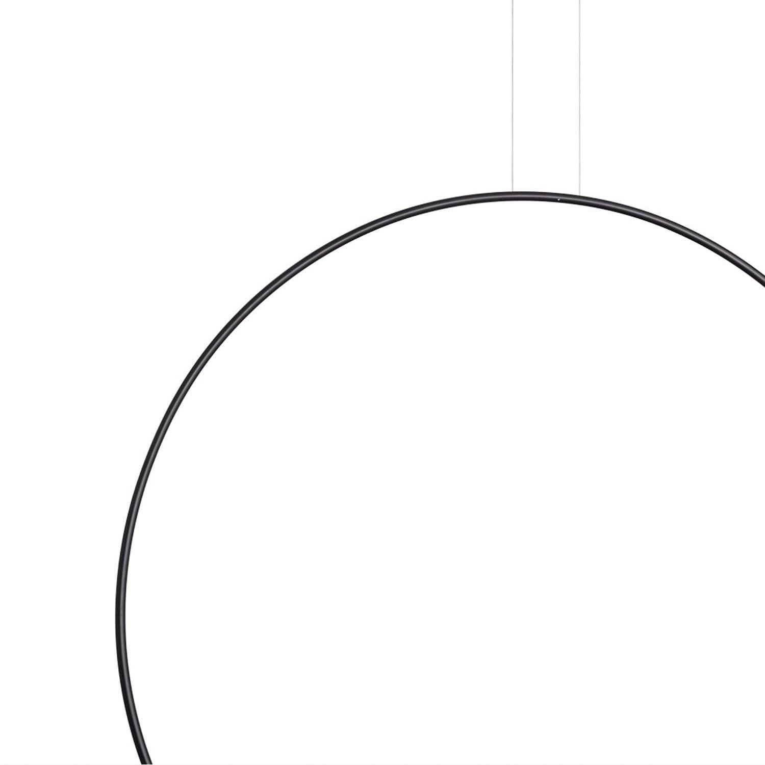 Ryker Minimalist Circle Pendant Light-Neutral Decor
