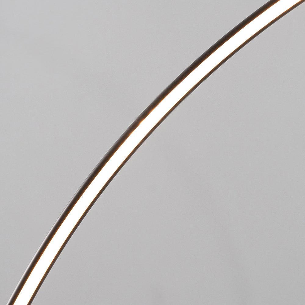 Ryker Minimalist Circle Pendant Light-Neutral Decor