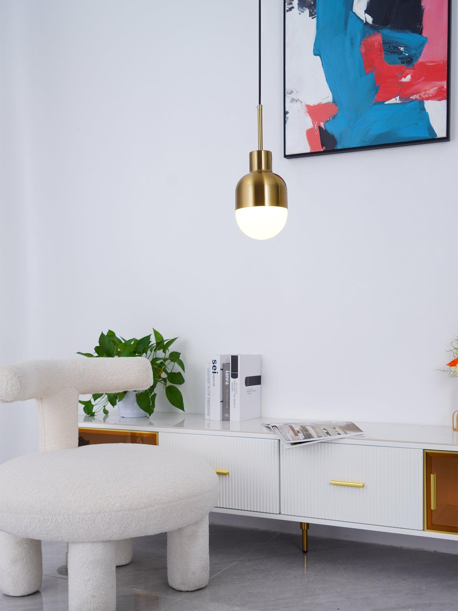 Oliver Minimalist Pendant Light-Neutral Decor